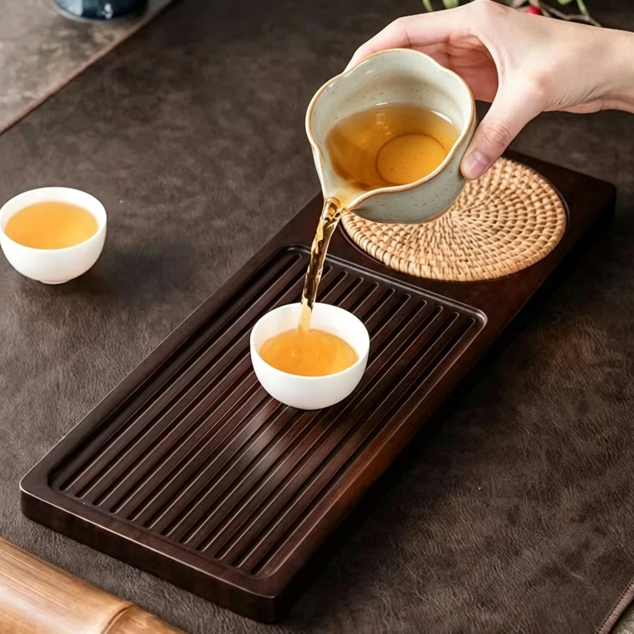 Dry Brew Bamboo Tea Tray with - Bamboo Tea Tray recension och pris