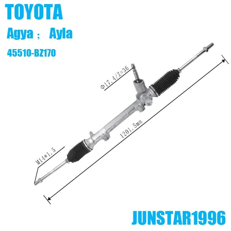 Agya Ayla 45510-BZ170 RHD steering rack