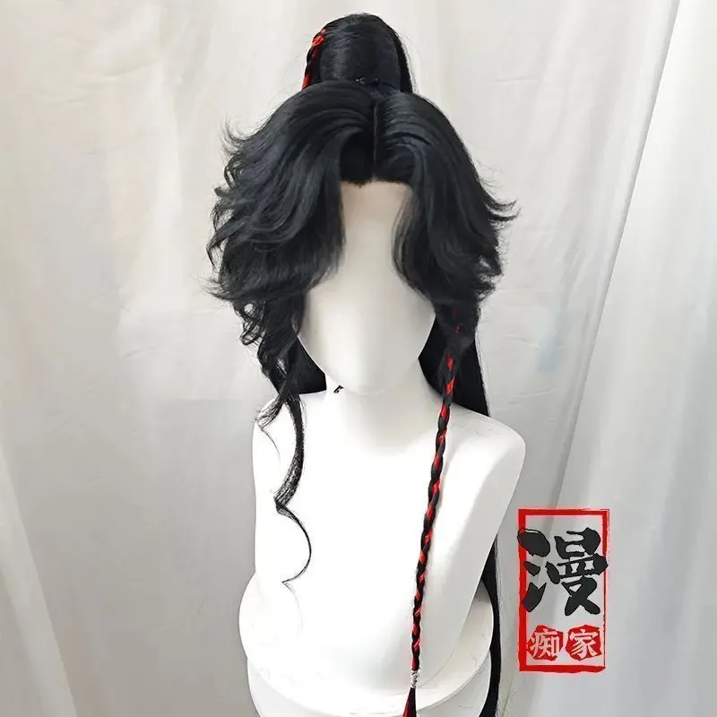 

Стильный парик Hua Cheng San Lang по индивидуальному заказу Tian Guan Ci Fu Heaven Official’s Blessing HuaCheng Cos Wig Xie Lian Косплей; 3,k8't,