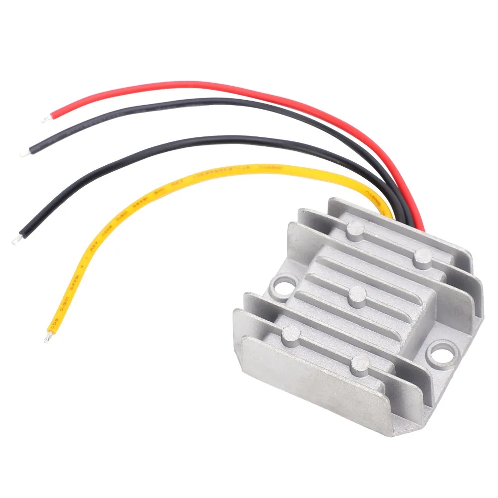 

Преобразователь напряжения 24В в 12В, водонепроницаемый, 10А, 120Вт, импульсный источник питания DC-DC, стабилизатор напряжения с регулируемым выходным напряжением