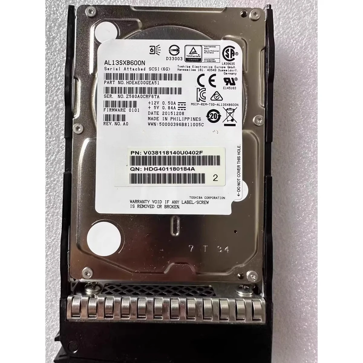 AL13SXB600N 600G 15…