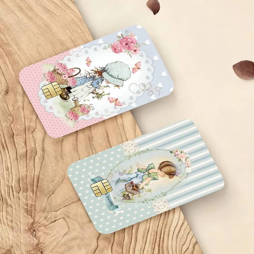 

S-Sarah K-Kay Girl Sticker Decoration Creative Bank Card Bus Metro Waterproof Sticker