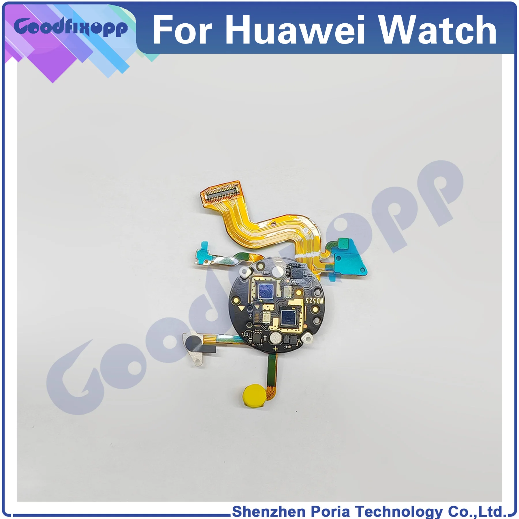 For Huawei Watch GT 2 46MM LTN-B19 GT2 Watch Heart Rate Monitor Sensor Flex Cable Wiring Watch Repair Parts Replacement