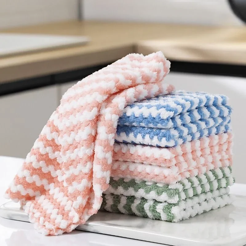 

Плотная микрофибровая салфетка для посуды – супервпитывающее, не царапающее кухонное полотенце для быстрой сушки и уборки дома