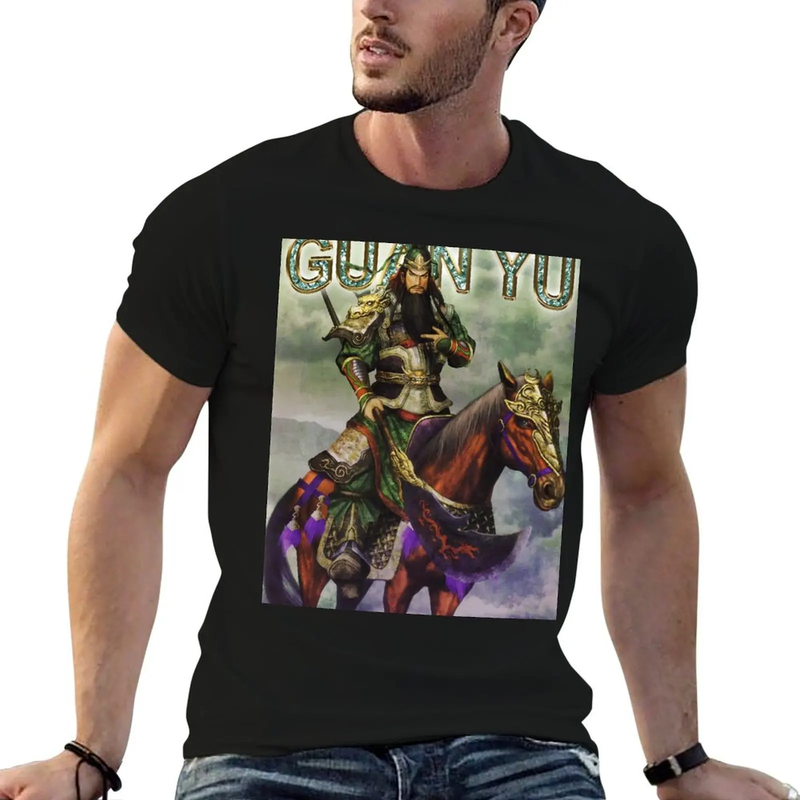 

t man Guan Bootleg shirts Yu graphic T-Shirt Rap graphic t for man shirt