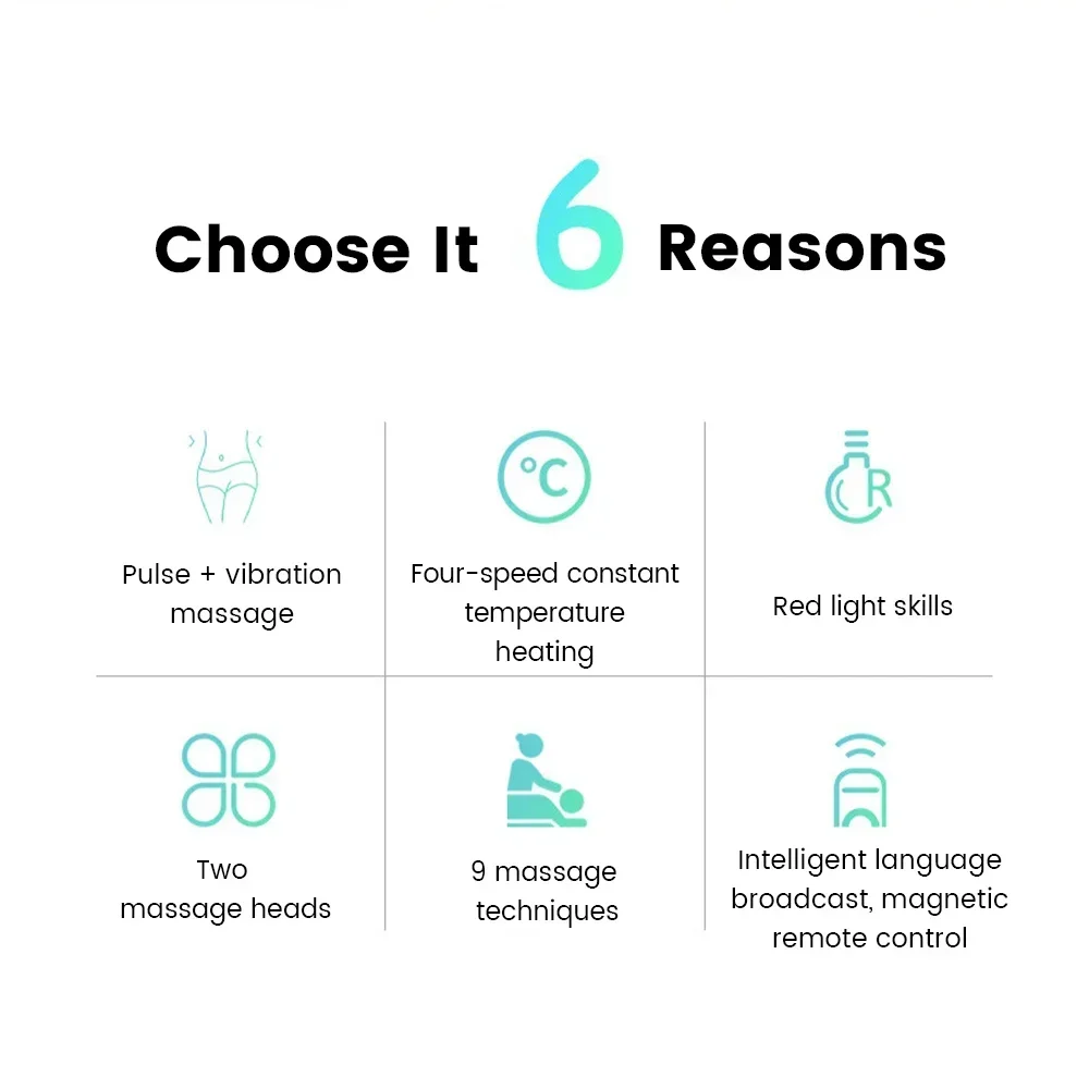 Электрический импульсный массаж талии, нагревательный стимулятор мышц, релаксация, облегчение боли, вибрационная терапия, массажная машина для ухода за поясницей