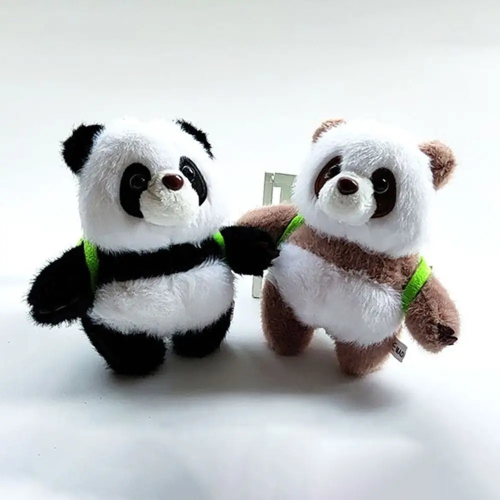 

Portable Cute Panda Keychain Cartoon Soft Plush Doll Bag Pendant Fashion Handmade DIY Car Key Ring Accessories Gift