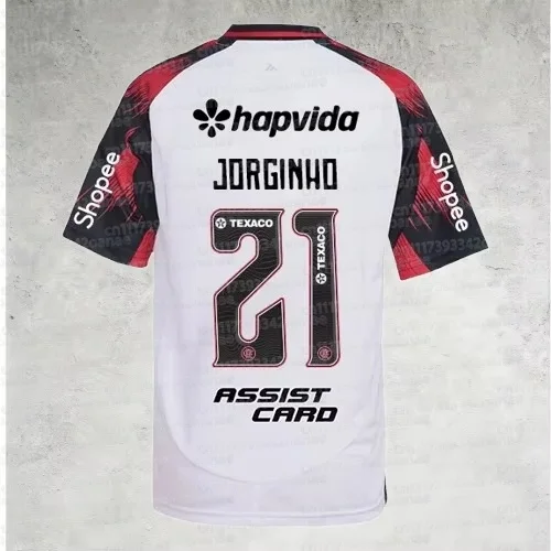 2026 Flamengo Fußballtrikots Jorginho-Print Brasilianischer Vereins-Fan-Sportbekleidung Lässige Alltagskleidung für Erwachsene Familien-Matching – Detail 9