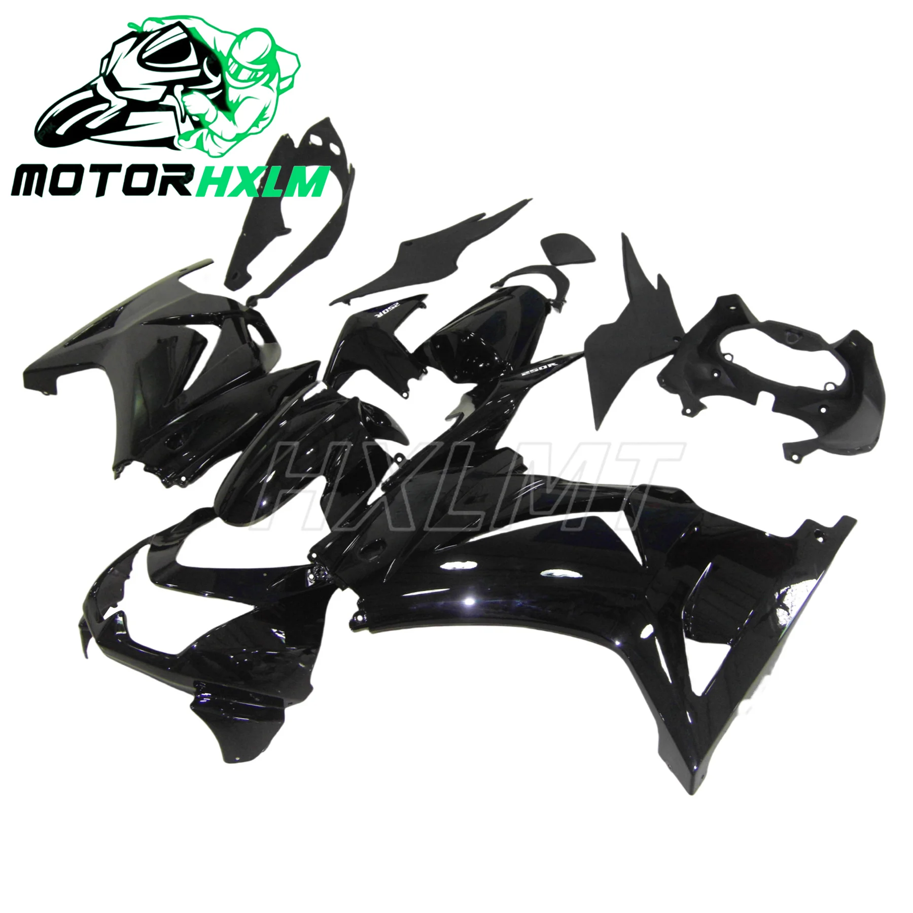 

Injection fairings kit for Kawasaki Ninja 250R EX250 2008-2012 sport fairing kits 08 09 10 11 12 13 14 black