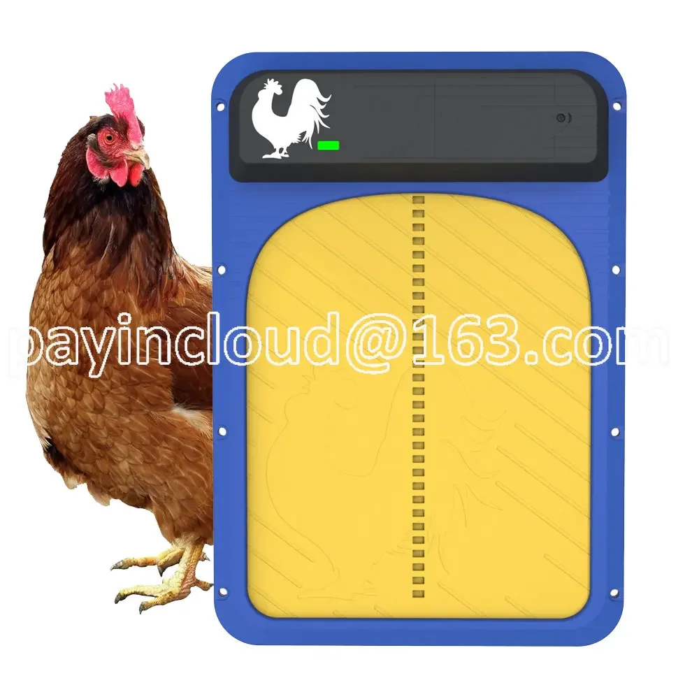 

Customized Smart Chicken Coop Door Automatic Chicken Coop Door Opener Light Sense Brightness Sensing Principle Pet Door