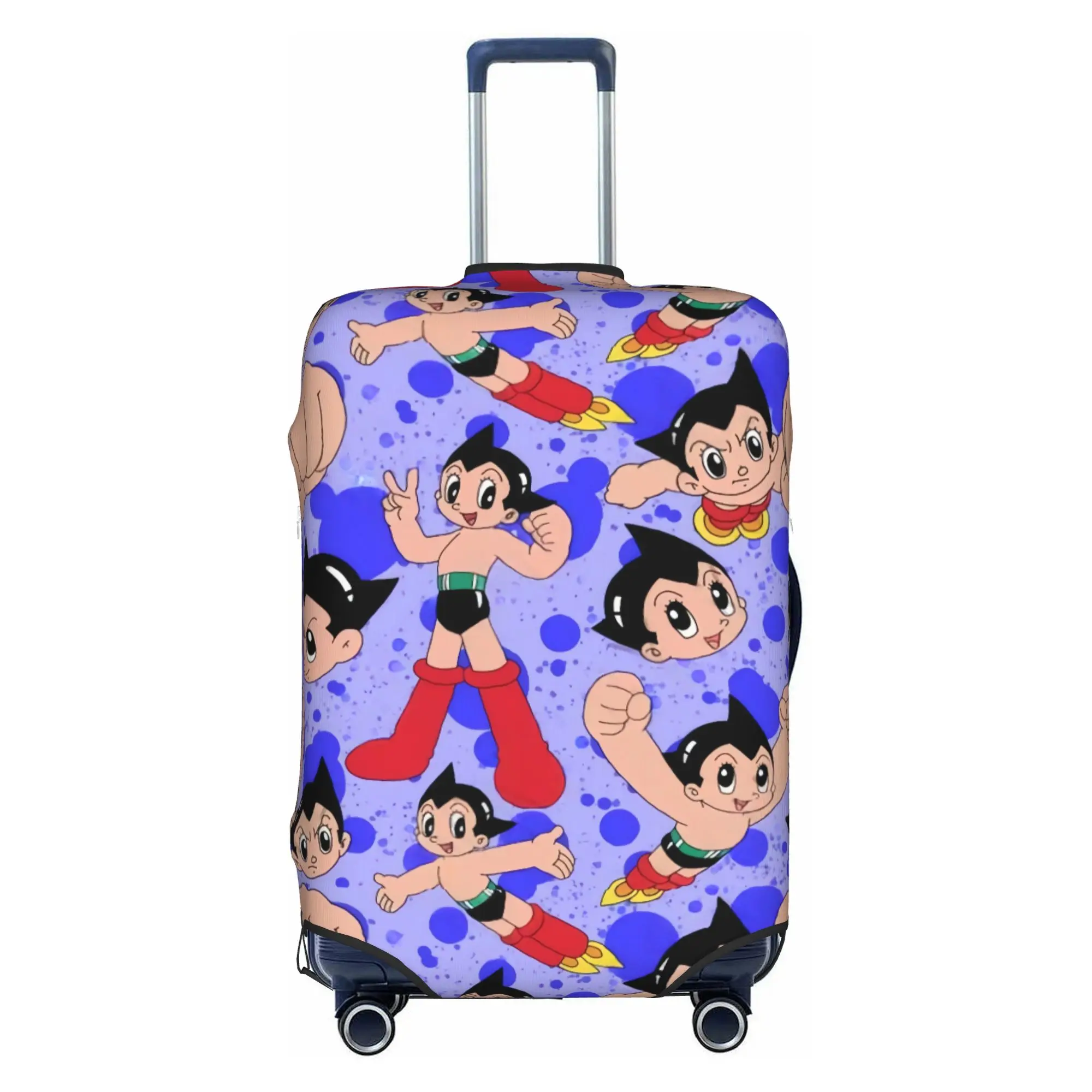 Fashion Astro Boy Japan Manga Luggage Cover Protector Washable Anime Cartoon Travel Suitcase Covers