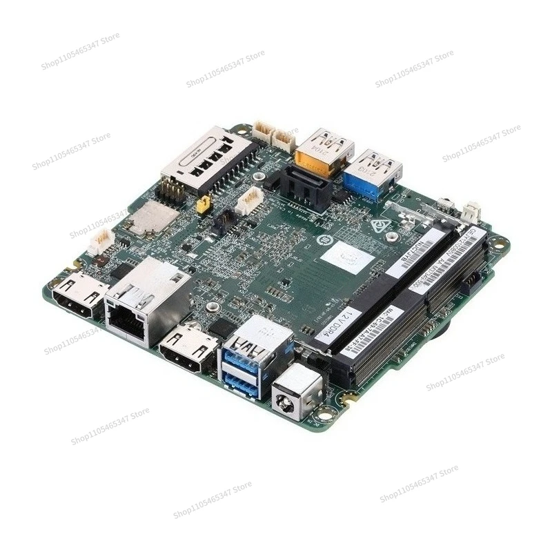 For NUC7PJY Main Board J5005 Quad-core Four-thread Industrial Control NUC Computer ITX Host