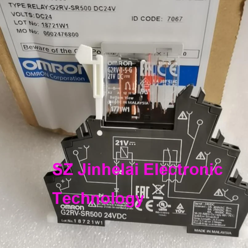 3pcs New and Original Omron G2RV-SR500 G2RV-SR700 G2RV-ST500 DC24V  TYPE RELAY G2RV-1-S-G 21VDC