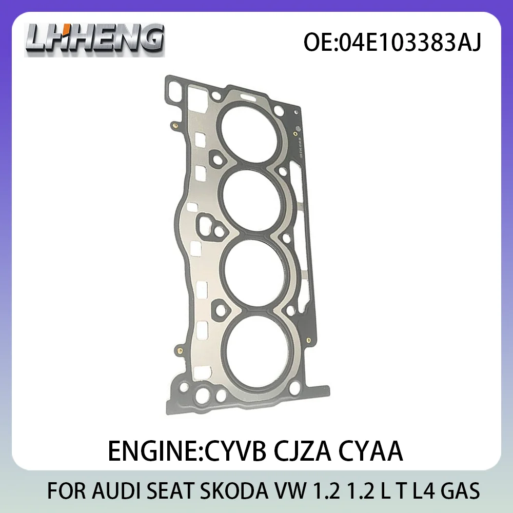 

Engine Cylinder Head Gasket For AUDI A3 SEAT SKODA FABIA VW BEETLE 04E103383AJ 04E103383T 1.2L 1.2 L T L4 GAS CYVB CJZA C 12-22