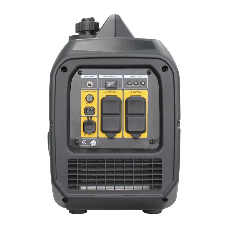 4.2KW Super Quiet Portable Inverter Generator 64dB With 7H Runtime & 6L Fuel Tank Variable Color Options For Home Backup Camping