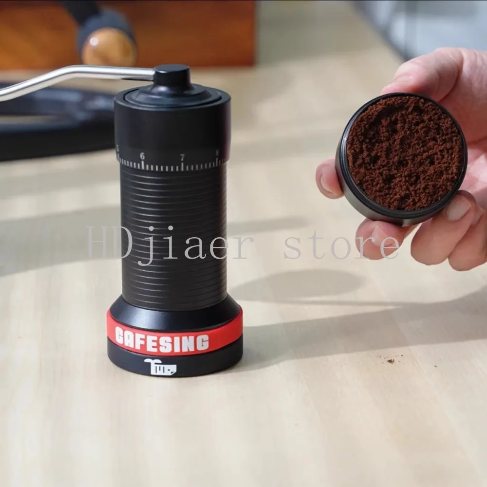 مطحنة قهوة CafeSing Orca، لدغ معدني مسطح بالكامل، ممتازة للصب والإسبريسو