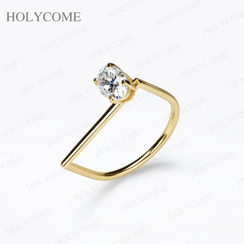Ring aus S925 Silber, einzigartig, unregelmäßig, stapelbar, mit gemischten Moissaniten und Paraiba-Saphiren, geschichtet, INS Viral Fashion Schmuck – Detail 4