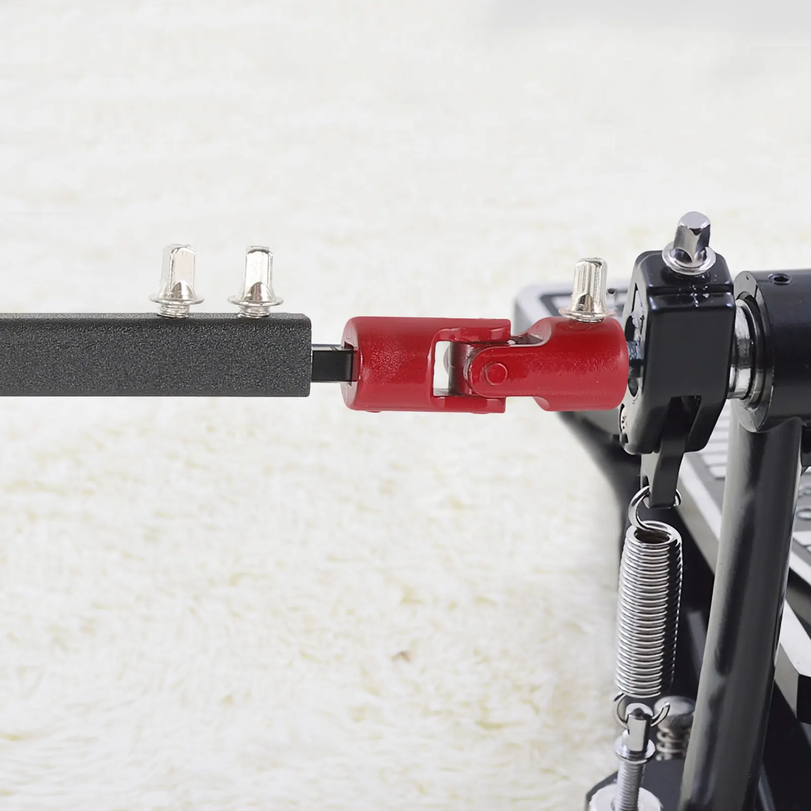 

Металлическая соединительная планка для двойной педали бас-барабана, прочная замена, аксессуар для барабанной установки, комплектующие для музыкальных инструментов