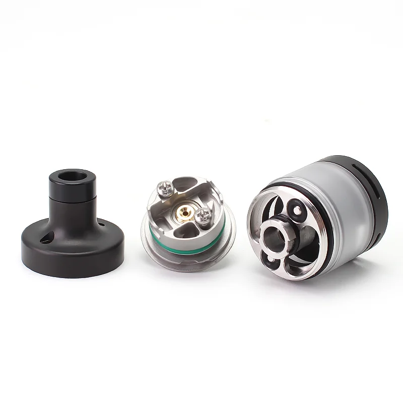 سيجارة إلكترونية كاباردينا هيئة الطرق والمواصلات بواسطة الذهبي اليونانية Vape 2 مللي 22 مللي متر SS316 خزان قابل لإعادة البناء VS هاكو ريفييرا SXK Style