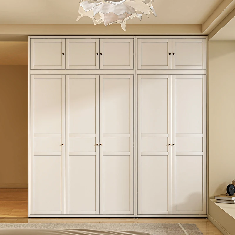 Colgador nórdico apilable, armario grande a prueba de polvo, almacenamiento de Metal, armario abierto, organizador de dormitorio, muebles Guarda Roupas para niños