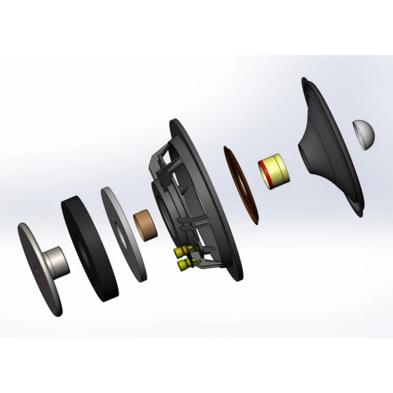 مكبرات صوت HF-101 HiFi مقاس 8 بوصات مكبر صوت كامل المدى تتطابق مع مكبر صوت أحادي الطرف من الفئة A/مكبر صوت كامل المدى