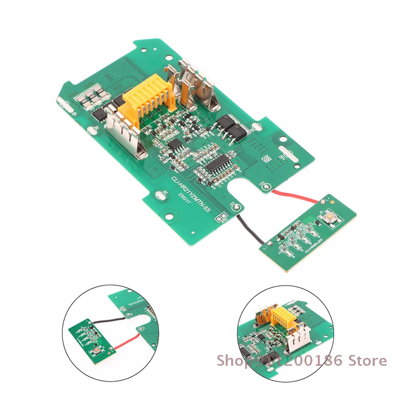 1 Pc 21V 4MOS BMS For MAKITA CLi-HR21YZMTN-5S Lithium Battery PCB Charging Protection Board Power Accessories