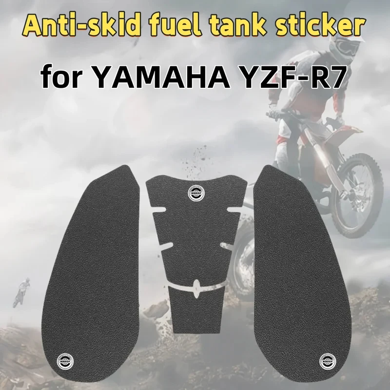 

thickening for YAMAHA YZF-R7 R7 2022 motorcycle fuel tank sticker body fishbone sticker waterproof wear-resistant