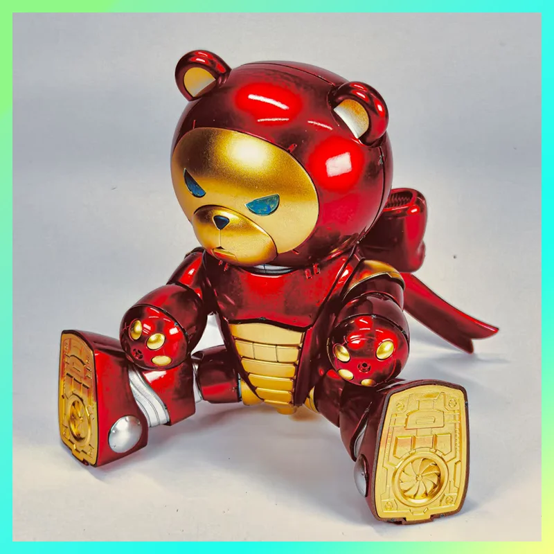

【New product】HG 1/144 LRON BEAR MK42 Electroplating coloration Action Figure Assembly Collectible Anime Robot Models Kid Gift