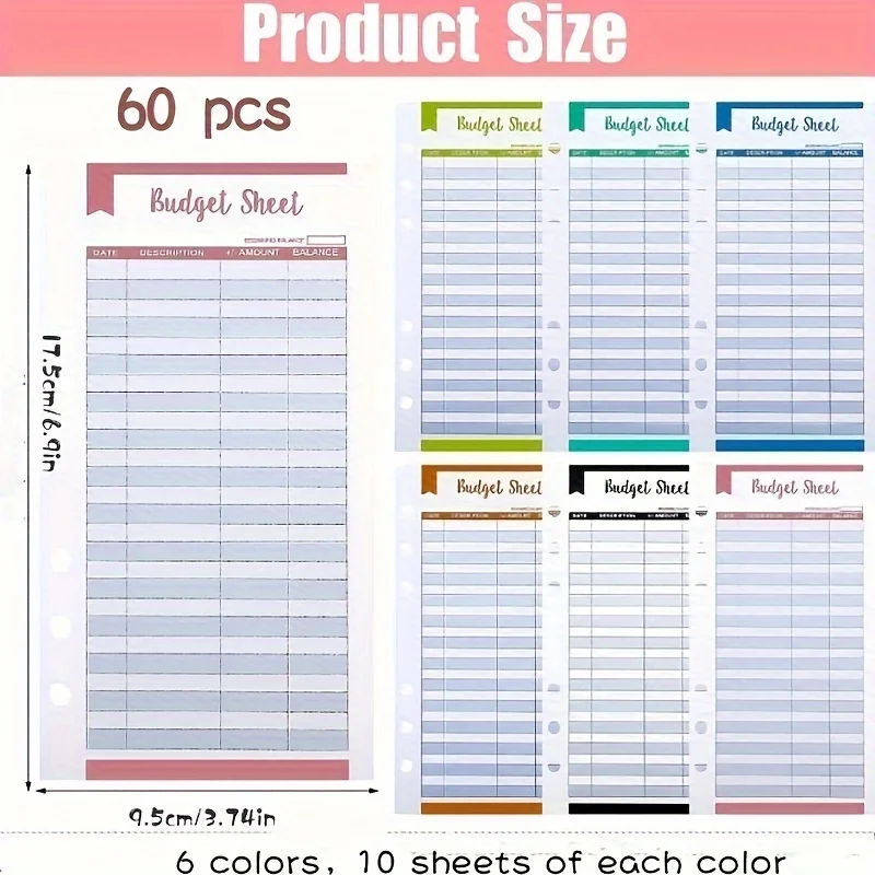 Budget Sheets Image 2