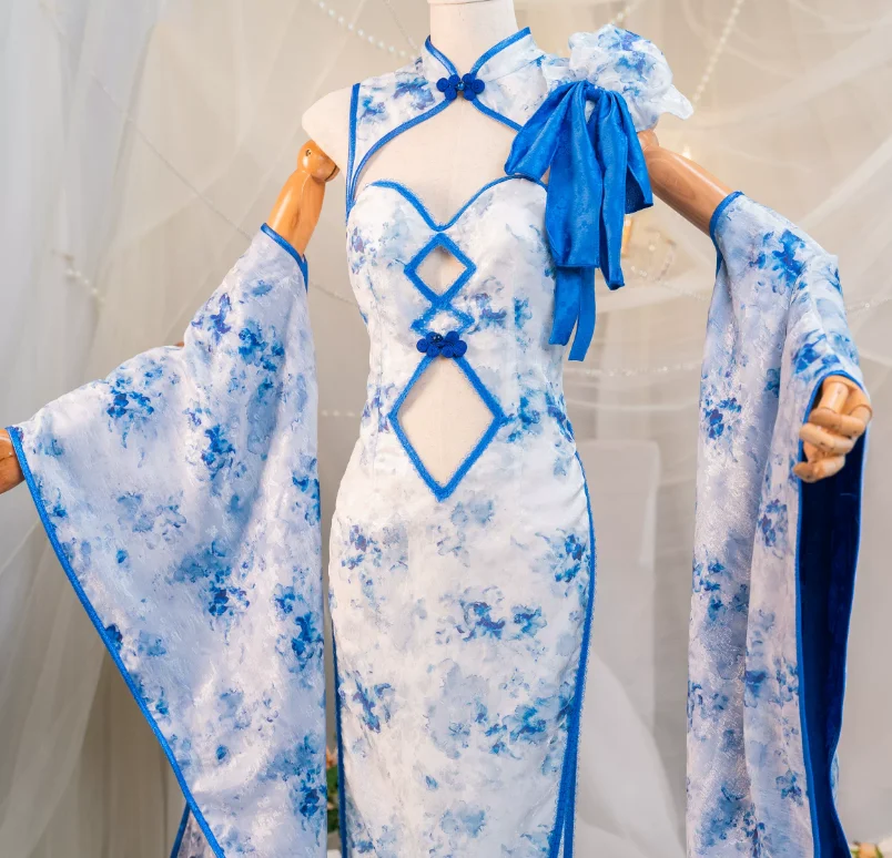 Anime Cosplay In Chinese - FGO Altria Pendragon Qipao Fate/stay night