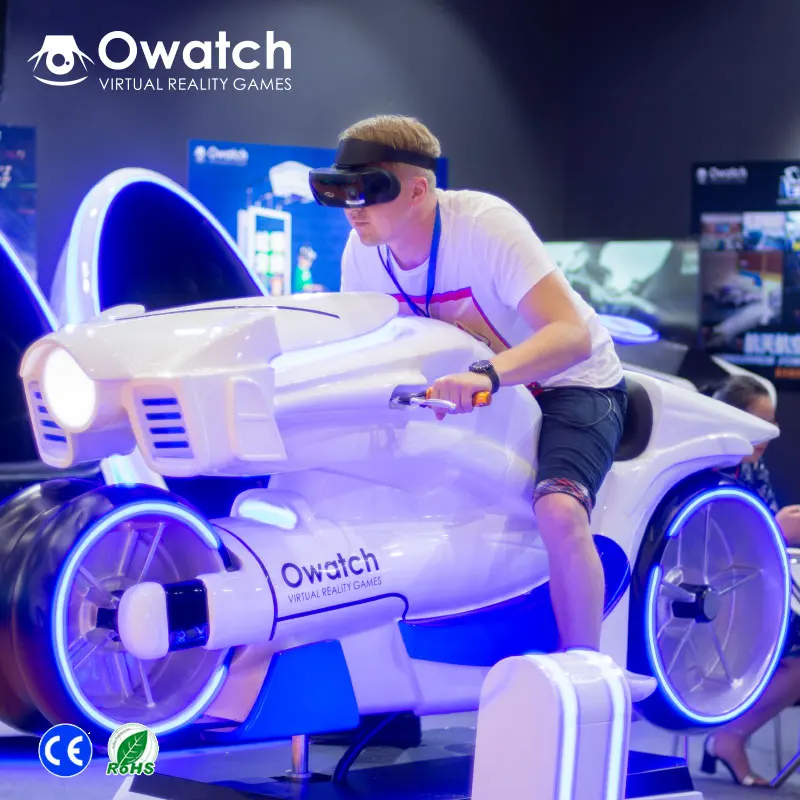 Game Center Virtual Reality Equipment VR Motion Racing Simulator Moto VR Motorrad