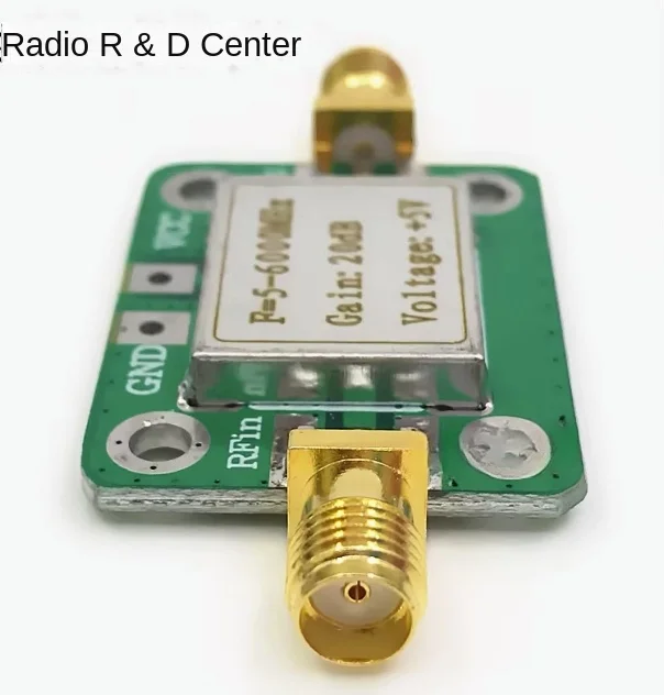 Ultra-Wide Band Medium Power Amplifier (5 -- 6000MHz, Gain 20dB)