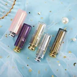 Empty Lipstick Tube Cosmetic Jar Square Shape DIY Lip Balm Lipstick Tube Makeup Container for 9mm Lipstick Mold