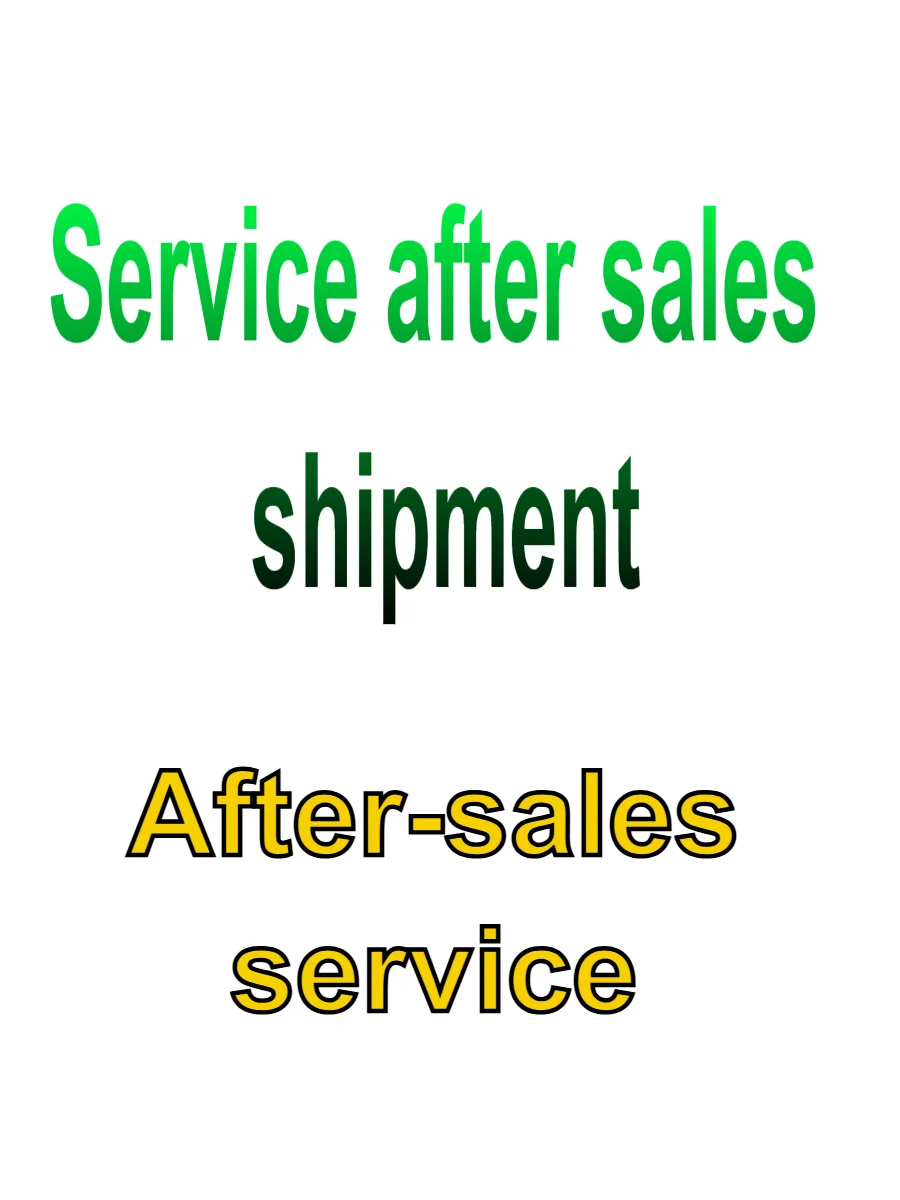 

After-sales Service Service after sales shipment Послепродажное обслуживание