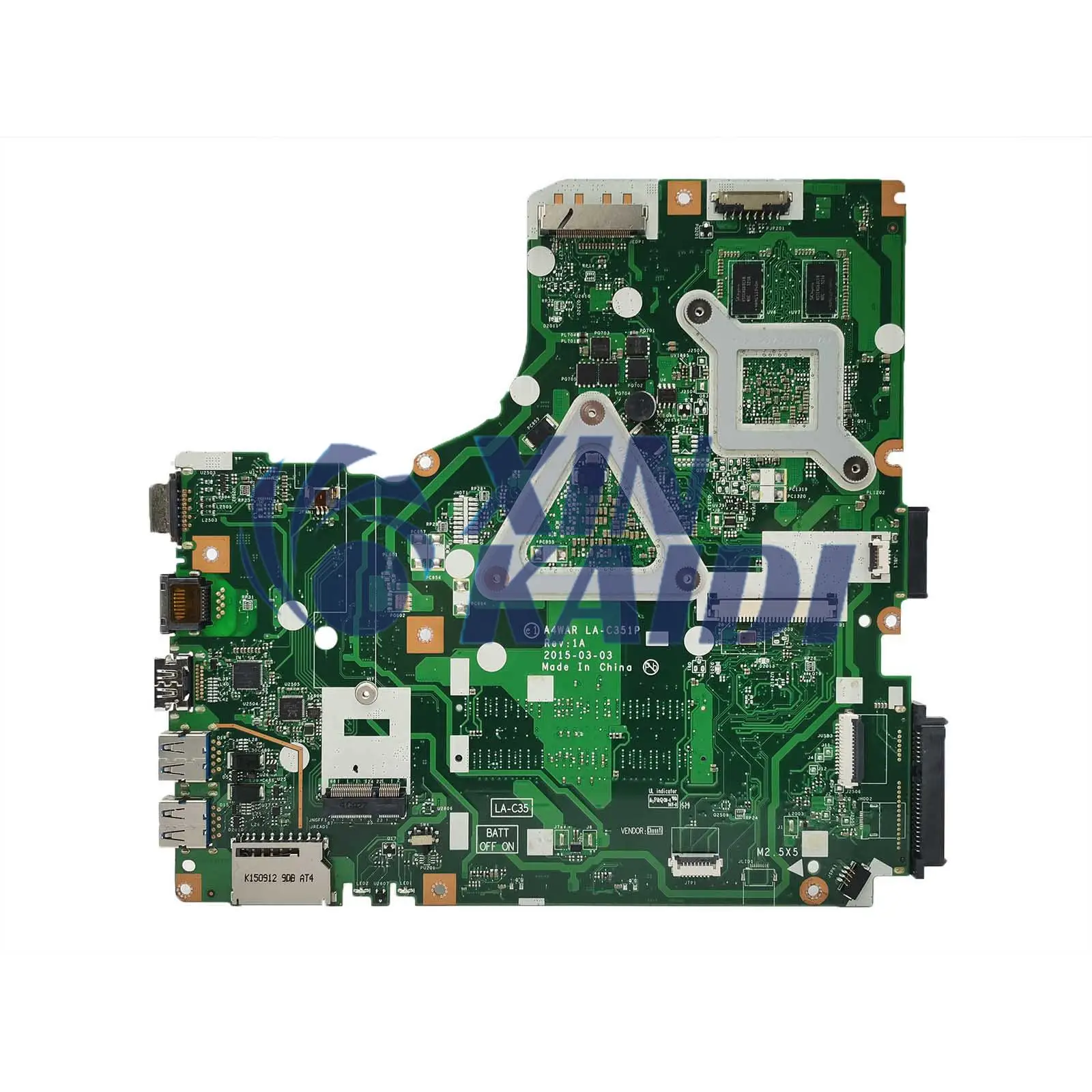 Computer Mainboard For Acer Aspire E5-422 E5-422G LA-C351P Laptop Motherboard With A4-7210 CPU NB.MYA11.001 NBMYA11001