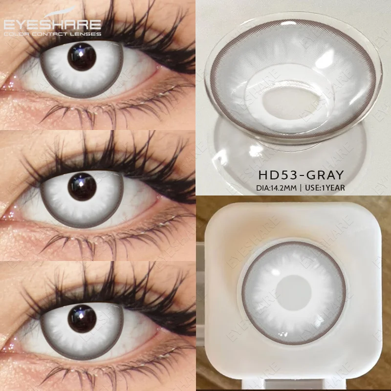 EYESHARE Anime-Zubehör Augenlinsen 1 Paar Cosplay Farbige Kontaktlinsen für Augen Verrücktes Halloween-Make-up Farbige Augenlinsen – Detail 32