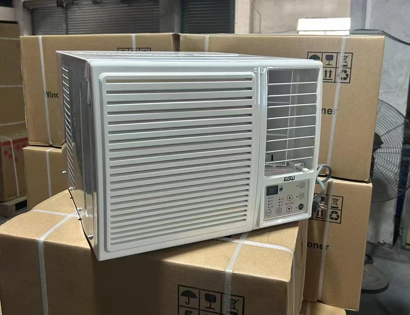 In Stock 1.5hp AC Unit Fast Delivery 220V 50Hz 9000btu 1 Ton Window Type Air Conditioners