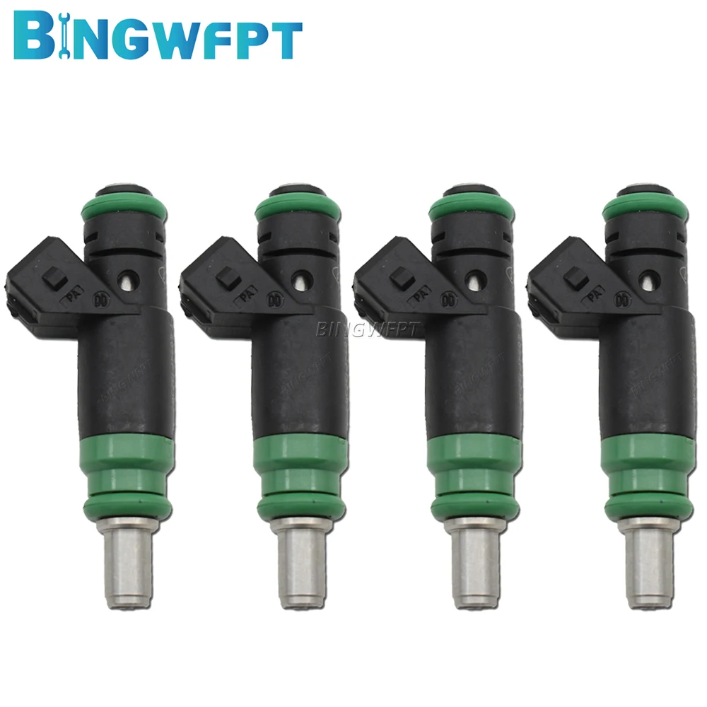 4X BINGWFPT High Quality Nozzle 98MF-BB 98MF BB 9F593 For FOCUS FIESTA PETROL ENGINE SIEMENS Fuel Injector