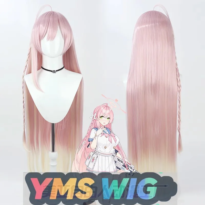 

【YMS WIG】Azure Files Aura Top Student Uehara Hanako Cosplay Wig Realistic Scalp Gradient Two-tone