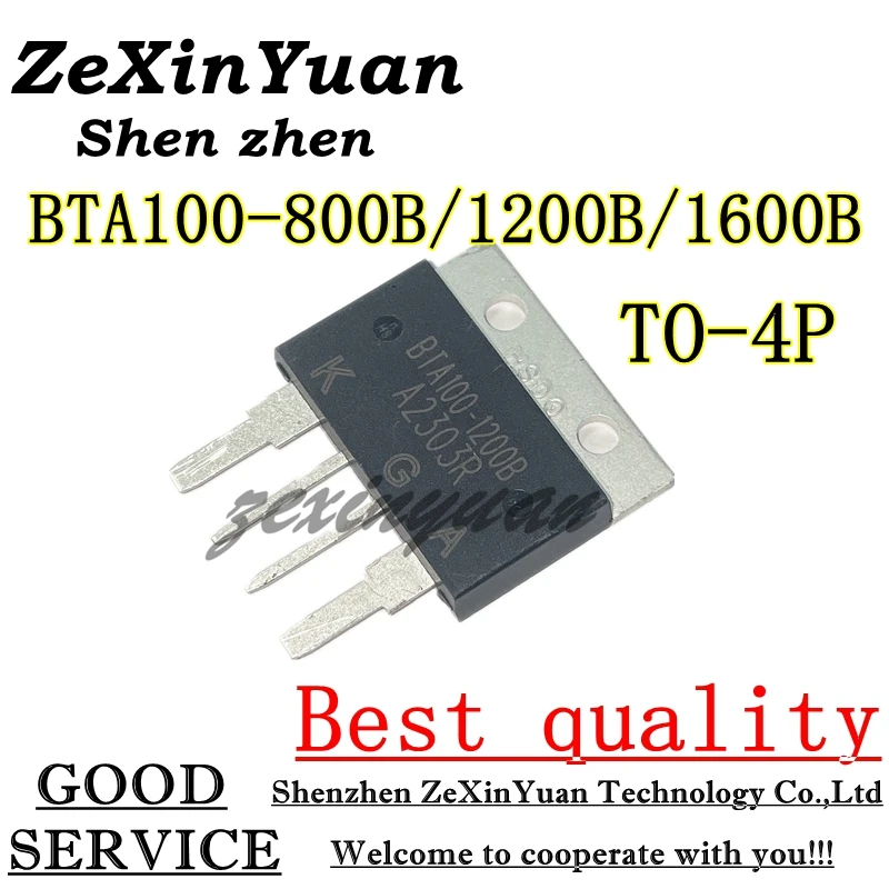 2PCS/5PCS  New original BTA100-800B BTA100-1200B BTA100-1600B BTA100 800B 1200B 1600B 100A 800V 1200V 1600V TO-4P