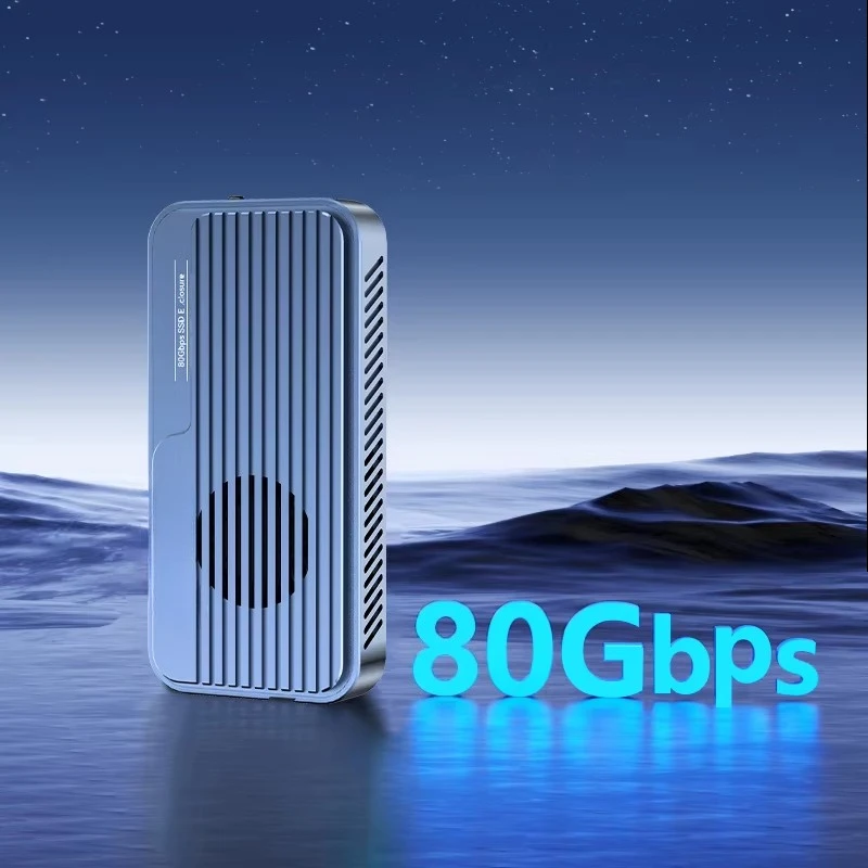 Type-C USB 4.0 M.2 NVMe PCIE 8TB 80gbps SSD Chassis