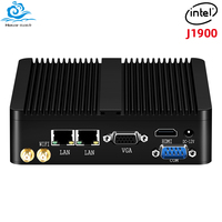 Fanless Industrial Mini PC Intel  J1900 Quad Cores 2xGigabit Ethernet 4xUSB WIFI Windows10 Micro Computer