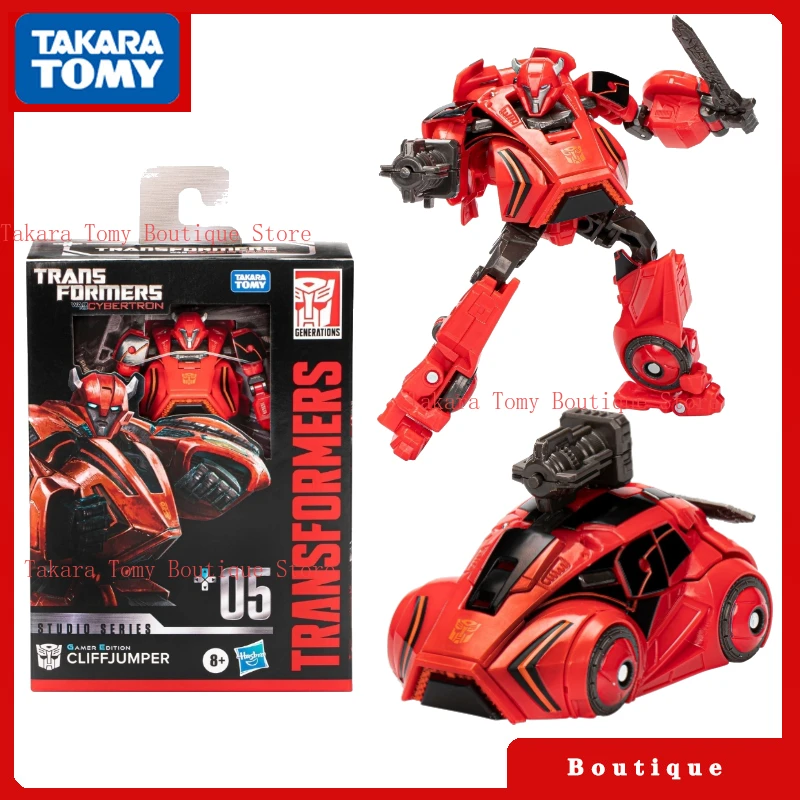 In Stock Transformers Toys Studio Series Gamer Edition  Deluxe Class WFC SS-GE-05 Cliffjumper Action Figures Autobots Hobbies