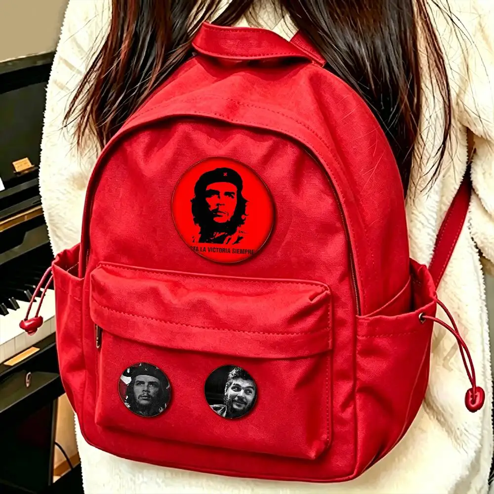 C-Che G-Guevara Freedom 25mm 32mm 44mm 58mm Anime Badges Brooches DIY Pins Decorations Birthday Gifts