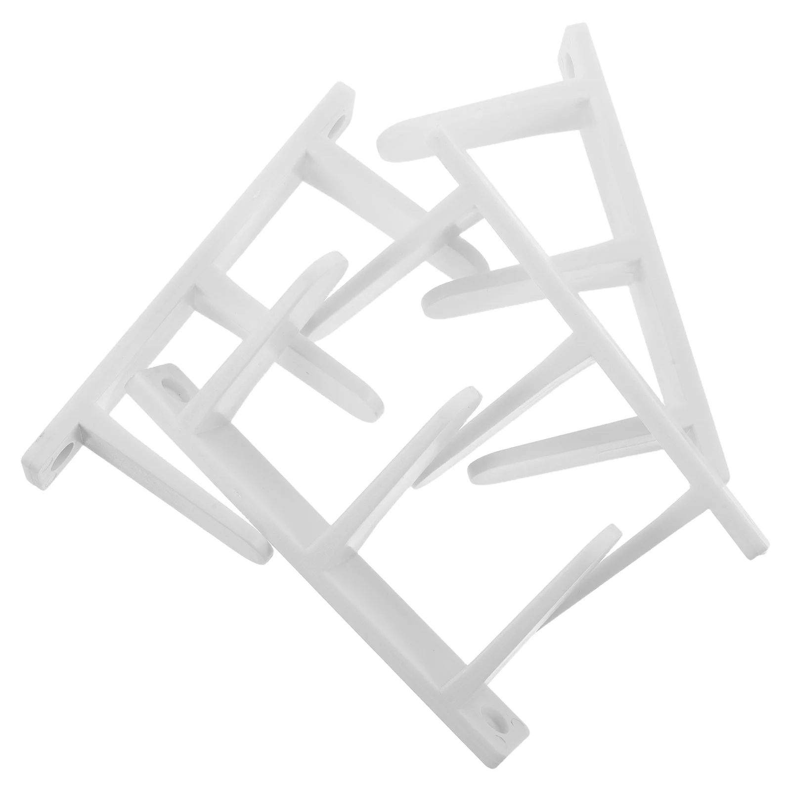 

4pcs Cabinet Sliding Door Guide Kit Plastic Floor Track For Smooth Operation Bottom Barn Door Roller Guide For Closet Wardrobe