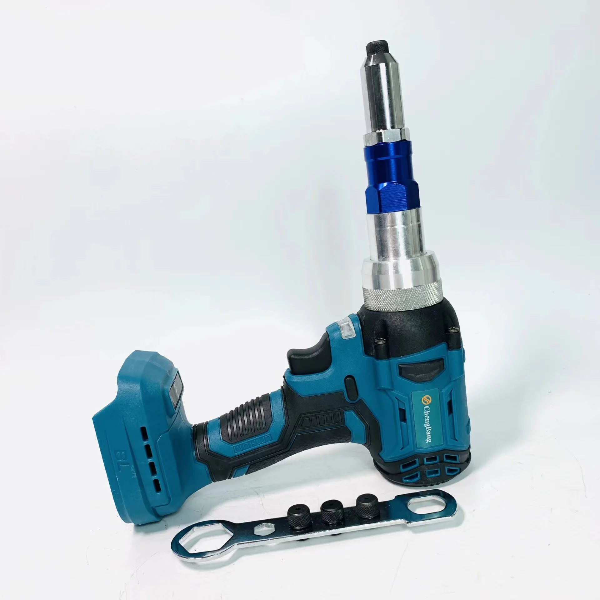 88VF Brushless ไฟฟ้า Rivet Gun ไร้สาย Rivet Nut ปืนเจาะใส่อัตโนมัติโลดโผนสำหรับ Makita 18V แบตเตอรี่ EU ปลั๊ก