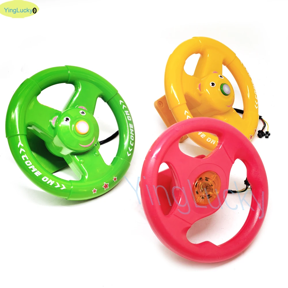 306-Degree Arcade Steering Wheel Kids Gaming for Racing And Car Driving Games - Universal Children's Arcade Rocker Wheel