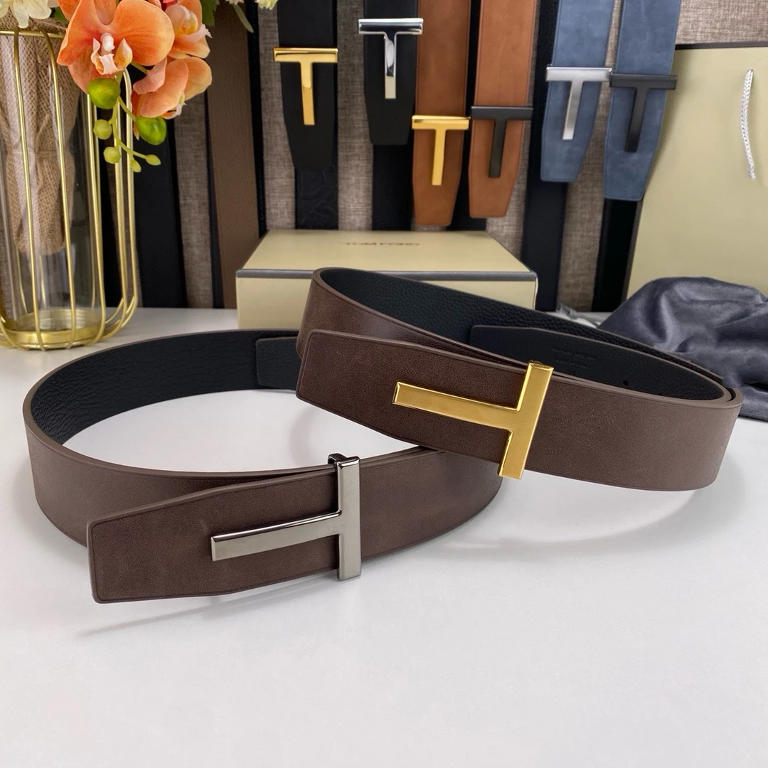 2024 New Men's Belt High Quality Designer Belts Men Fashion Letter Luxury Famous Leather Belt Jeans Cowskin Waist Strap 3.8cm