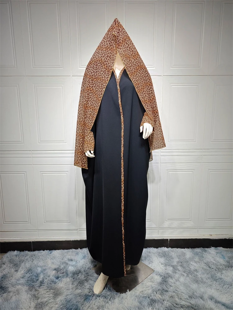 Kimono de Ramadán Khimar para mujer, ropa de oración Abaya de Dubái, caftán de Arabia Saudita, Turquía, Hijab musulmán, vestido femenino