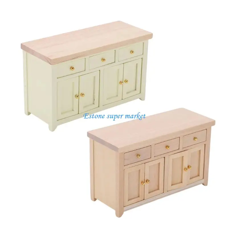 

090B Realistic Cabinet Model Furniture Figurinie For 1/12 Dollhouses Enthusiasts